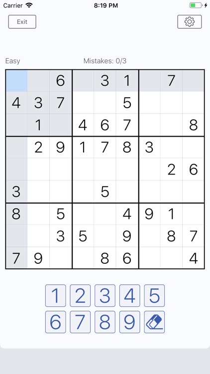 Sudoku - Classic Edition.