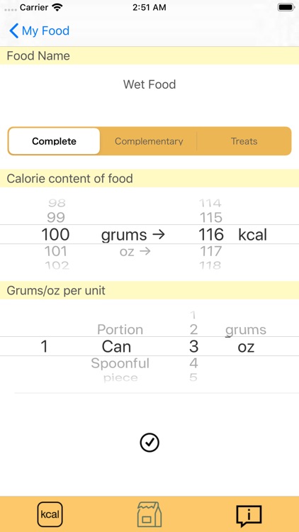 Cat Calorie Counter screenshot-4