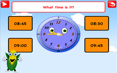 Learn Clock Telling Time Kids - náhled