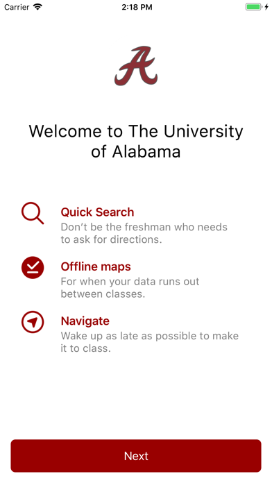 U of Alabama Campus Maps screenshot 4