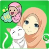 Hijab Girl Stickers Ramadan