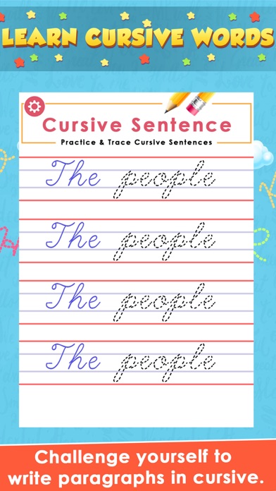 Learn Cursive Writing screenshot 4