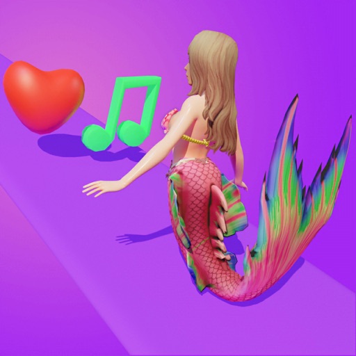 Mermaid Love Story 3D iOS App