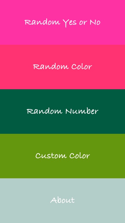 Random color and number maker