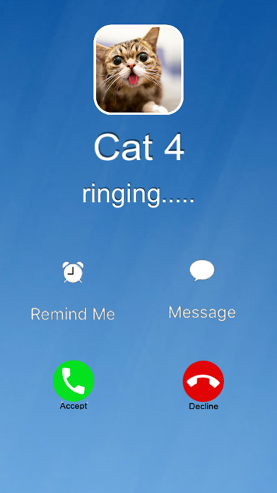 Cat Fake Call Prank For Kids screenshot 2