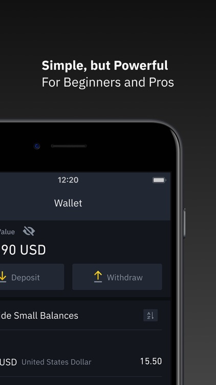 Binance.US - Bitcoin & Crypto screenshot-3
