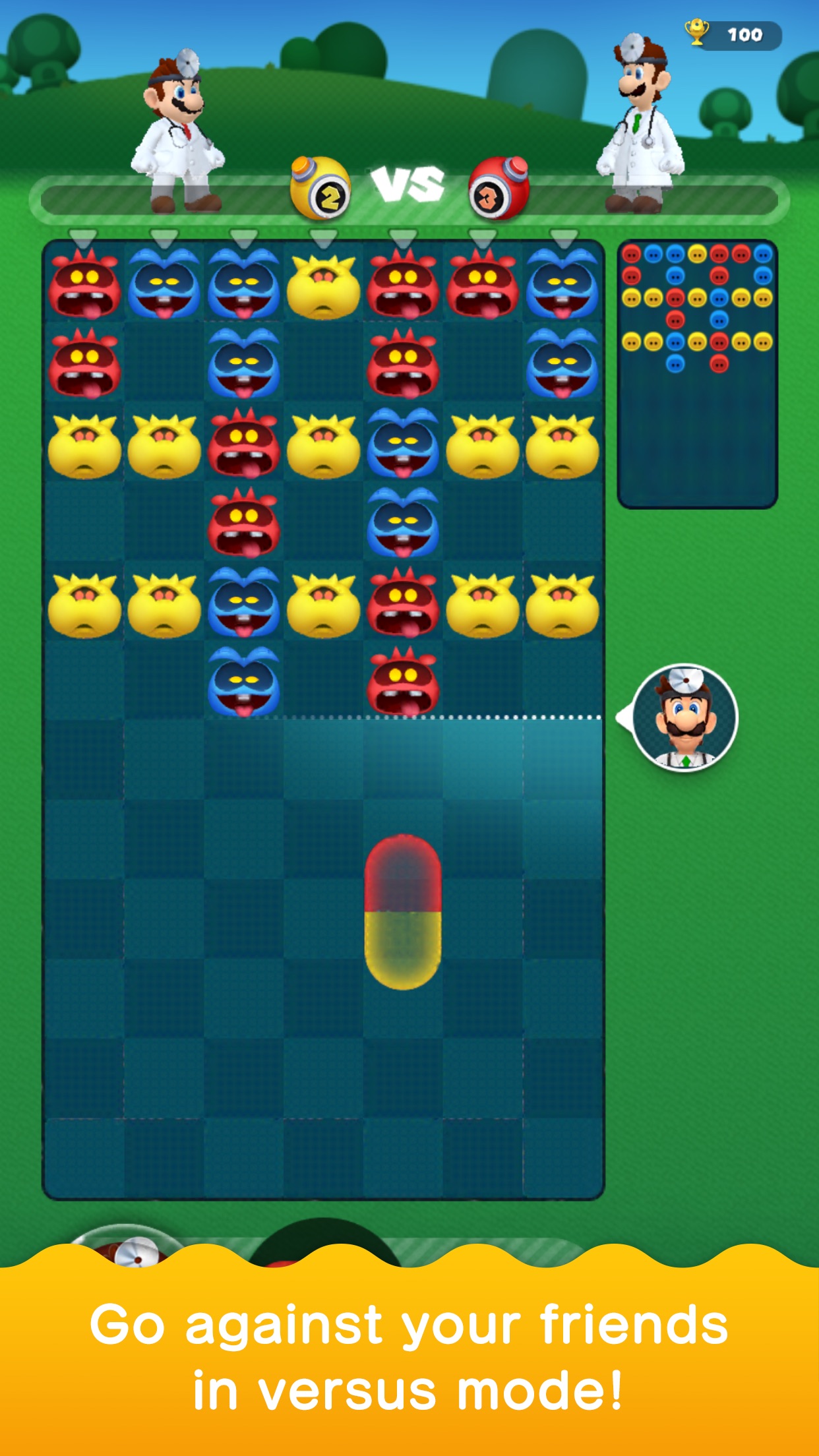 Screenshot do app Dr. Mario World