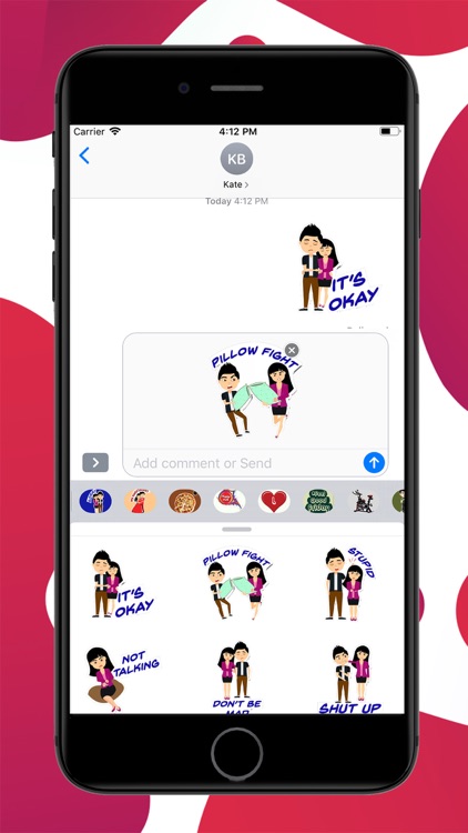 Love Wars Stickers