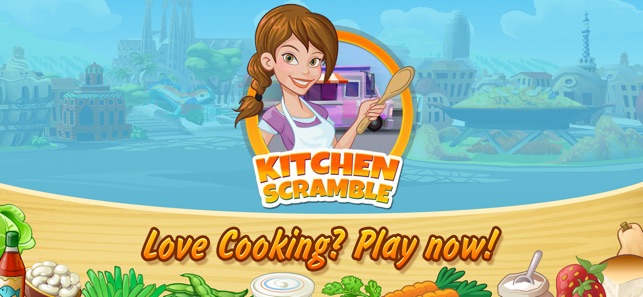 Kitchen Scramble: Cooking Game(圖1)-速報App