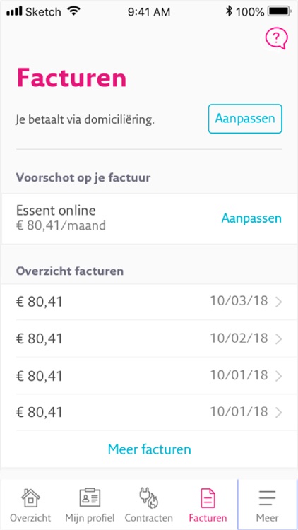 Essent Self Service App screenshot-3