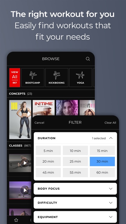 NEOU: Fitness Training Classes screenshot-3