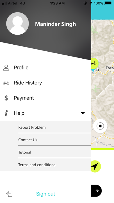 Elby's E-Bike Sharing App screenshot 4