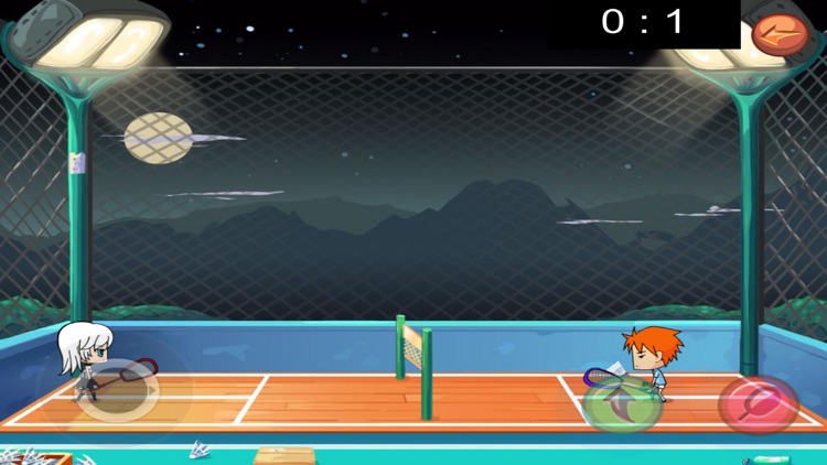 Cute of badminton
