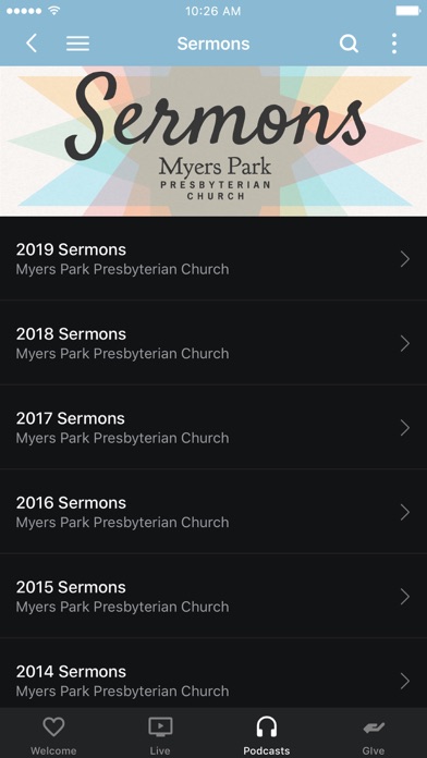 Myers Park Presbyterian Church screenshot 3