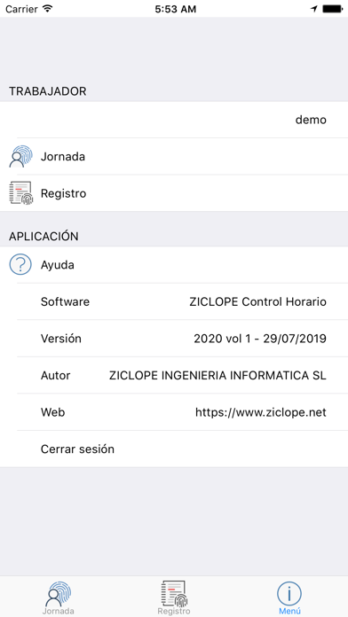How to cancel & delete Ziclope Control Horario from iphone & ipad 3