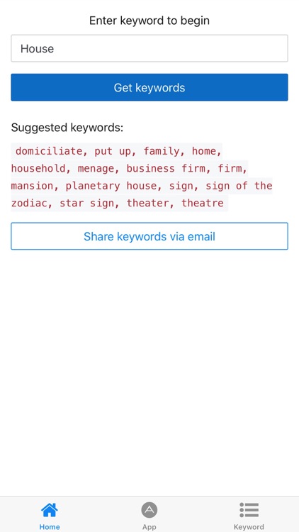 App Keyword Tool