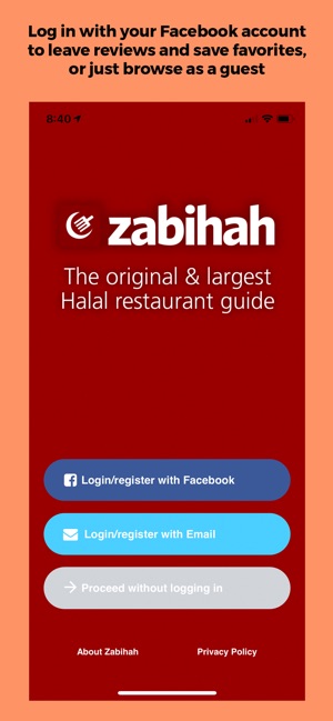 Zabihah: Original Halal finder(圖1)-速報App