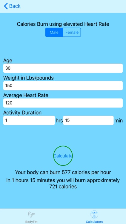 Calculate My Body screenshot-5