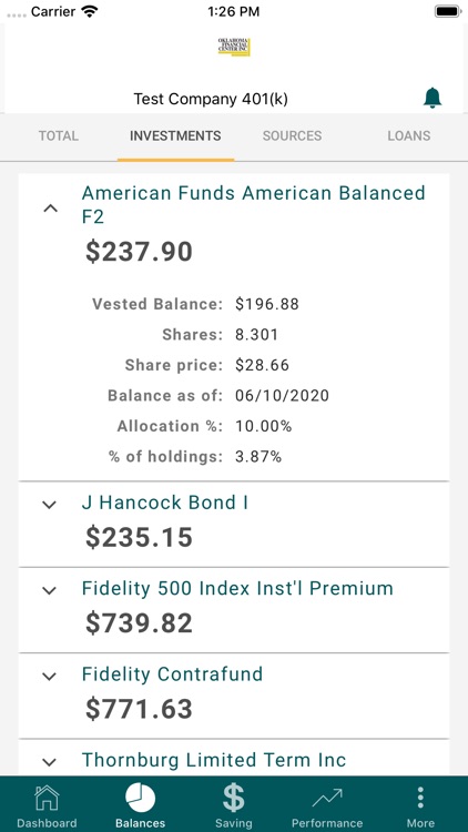 Retirement Plan Access screenshot-3