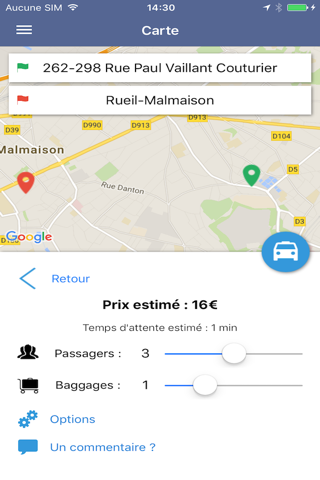 Taxi Rueil Malmaison screenshot 3