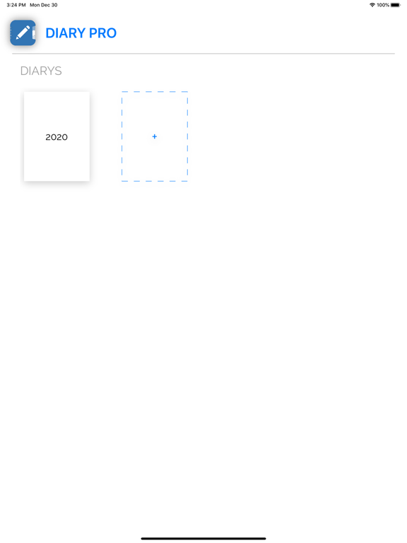 ipad pro diary app