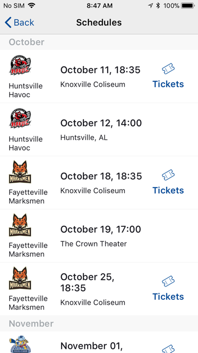 Knoxville Ice Bears Game Day screenshot 4