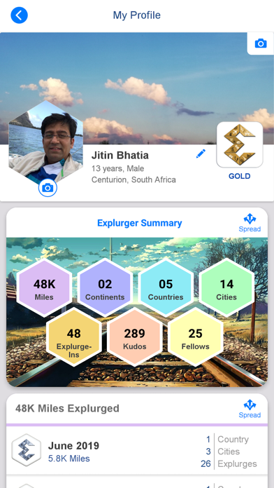 Explurger: Travel Social App screenshot 4