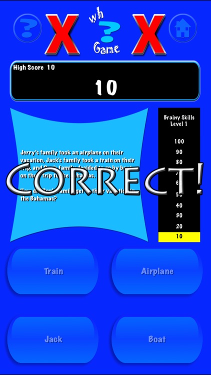 Brainy Skills WH Game