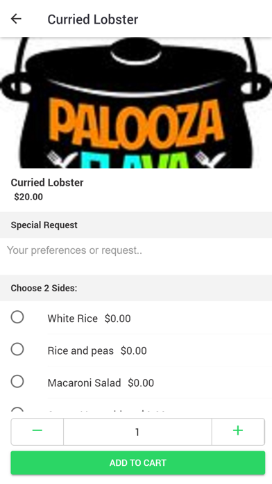 Palooza Flava Restaurant screenshot 3