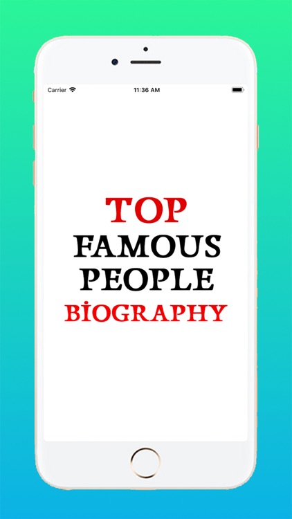 Top Famous People Biography