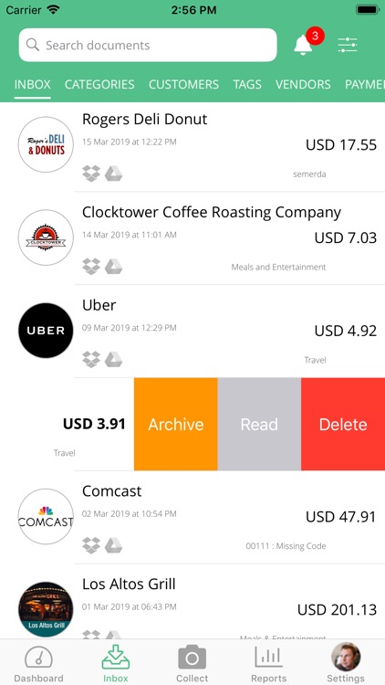 Veryfi - Receipts & Expenses