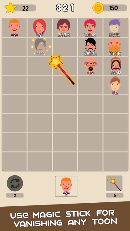 Toon Merge Classic 2048 screenshot-4