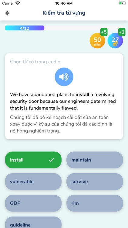 Luyện Thi PRO - Tiếng Anh THPT screenshot-9