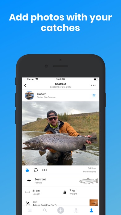 Angling iQ - Fishing app screenshot