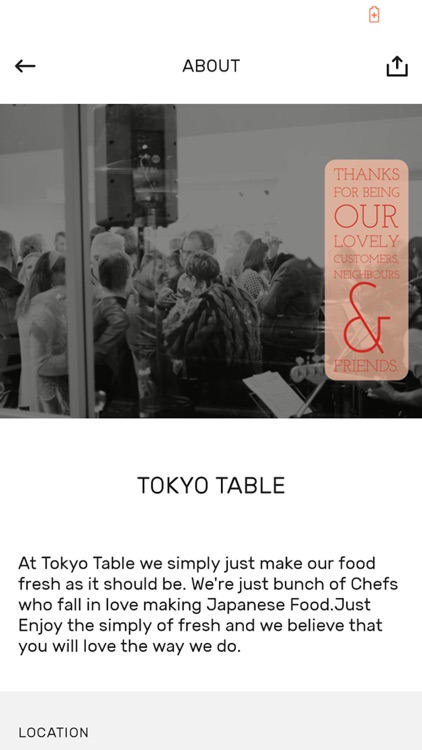 Tokyo Table