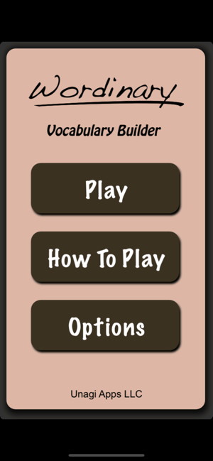 Wordinary Vocabulary Builder