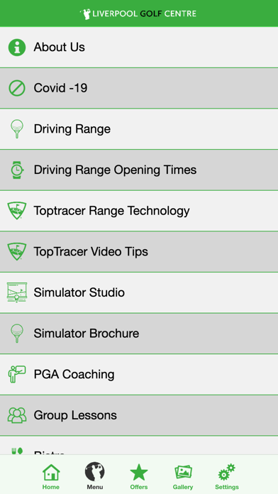 Liverpool Golf Centre App screenshot 2