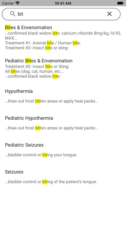 SJCEMSA Treatment Protocols