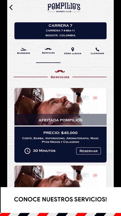 Pompilios Barber Club screenshot 2