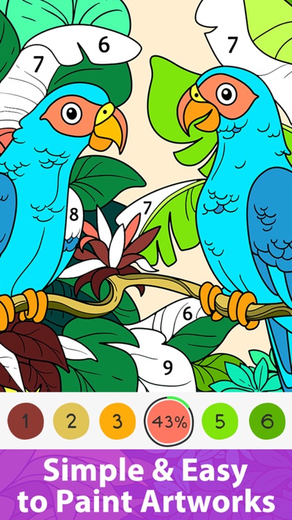 Doodle Color - Coloring Book screenshot-3