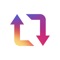 Reposter app will save the image/video with username and caption so you will be able to share the post to anywhere when you ready to post