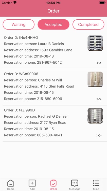 Curtain sales merchant