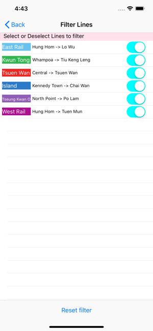 Hong Kong Metro Route Planner(圖9)-速報App