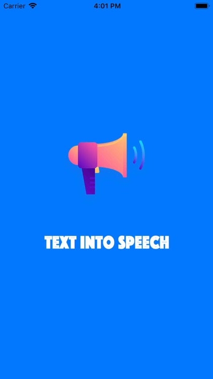 Text into speech