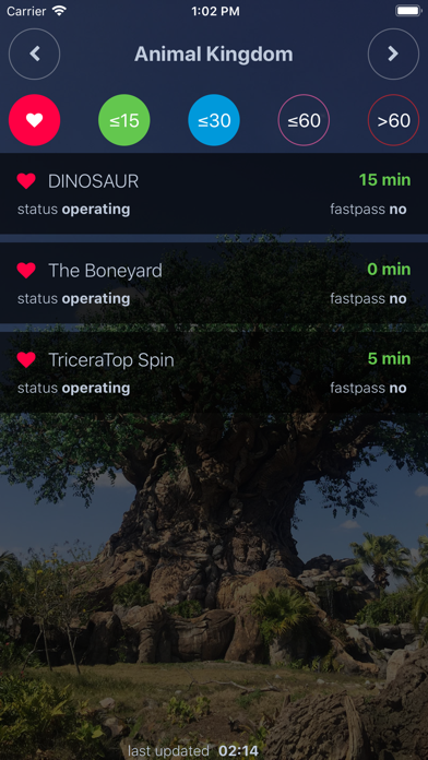 Wait Times at Disney World screenshot 3