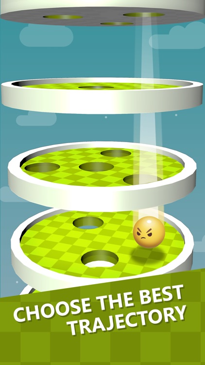 Fall Down Golf: helix tower