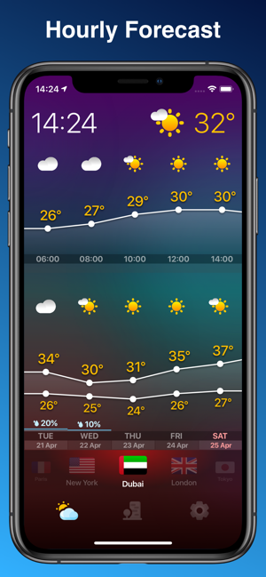 WEATHERCAST 24 local forecast(圖4)-速報App