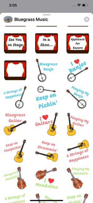 Bluegrass Music Stickers(圖5)-速報App