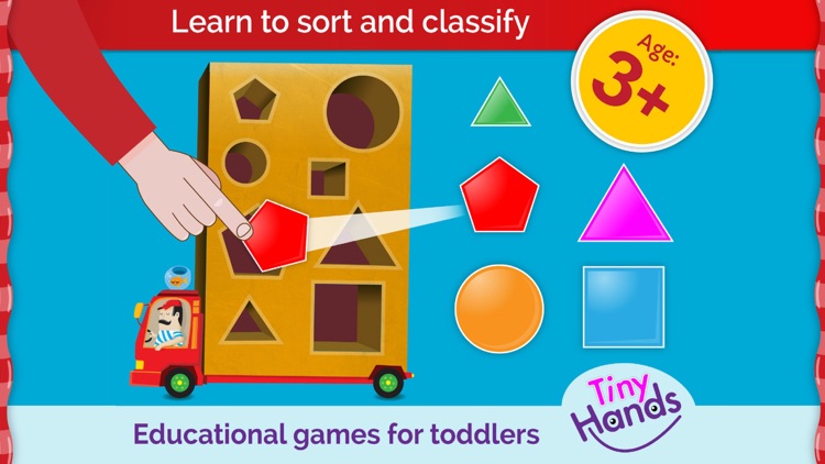 Toddler Games: puzzles, shapes