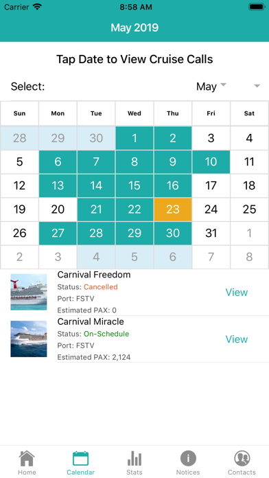Belize Cruise App screenshot 2